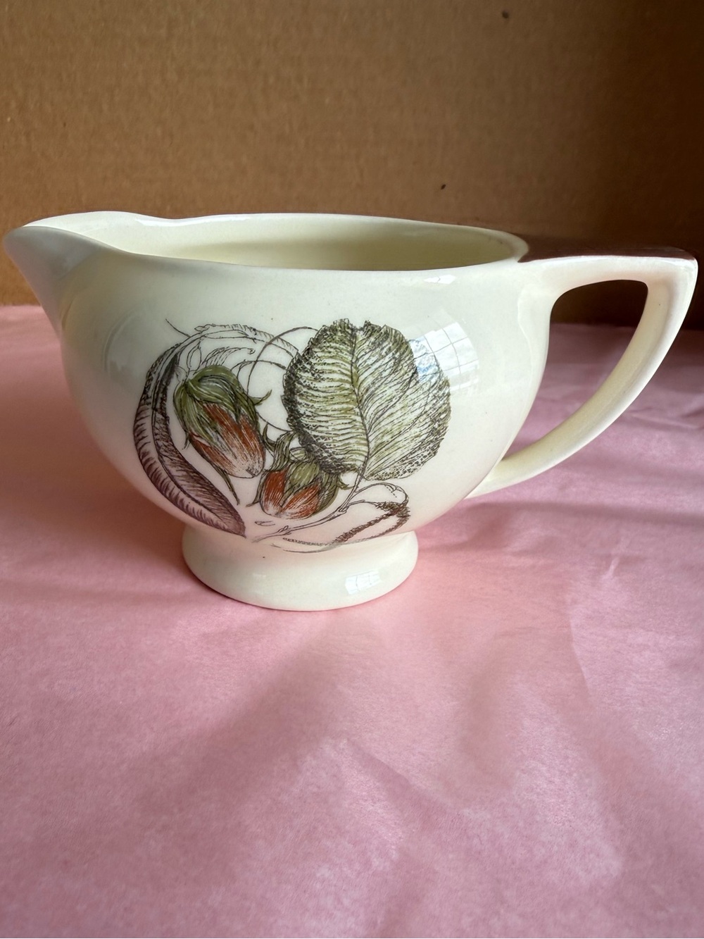 Vintage Susie Cooper Hazelwood Creamer Pitcher/Jug Crown Works Burslem Art Deco